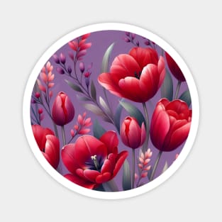 Tulip Flower Magnet